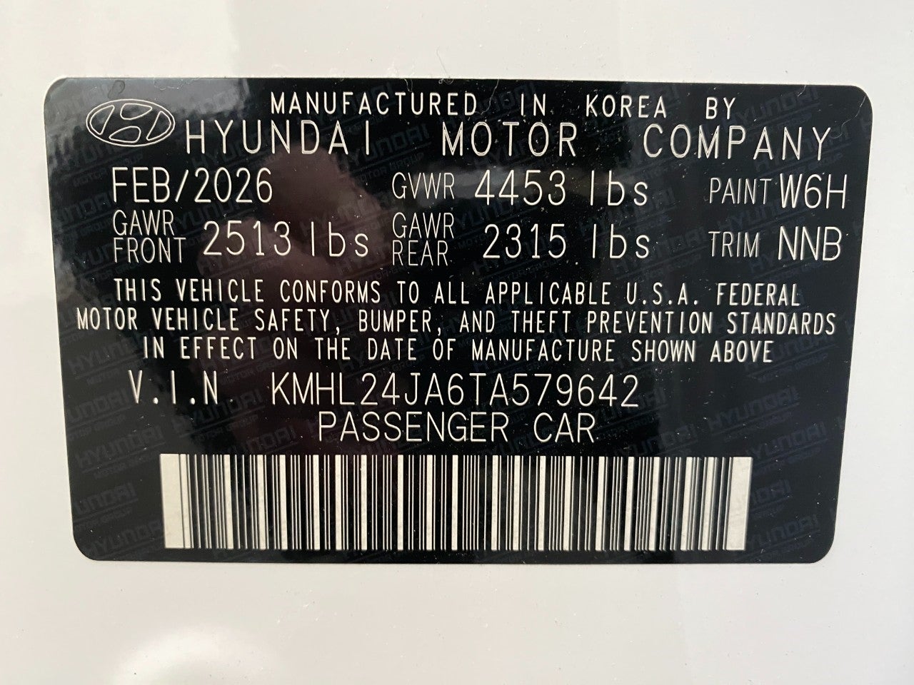 2026 Hyundai SONATA SE