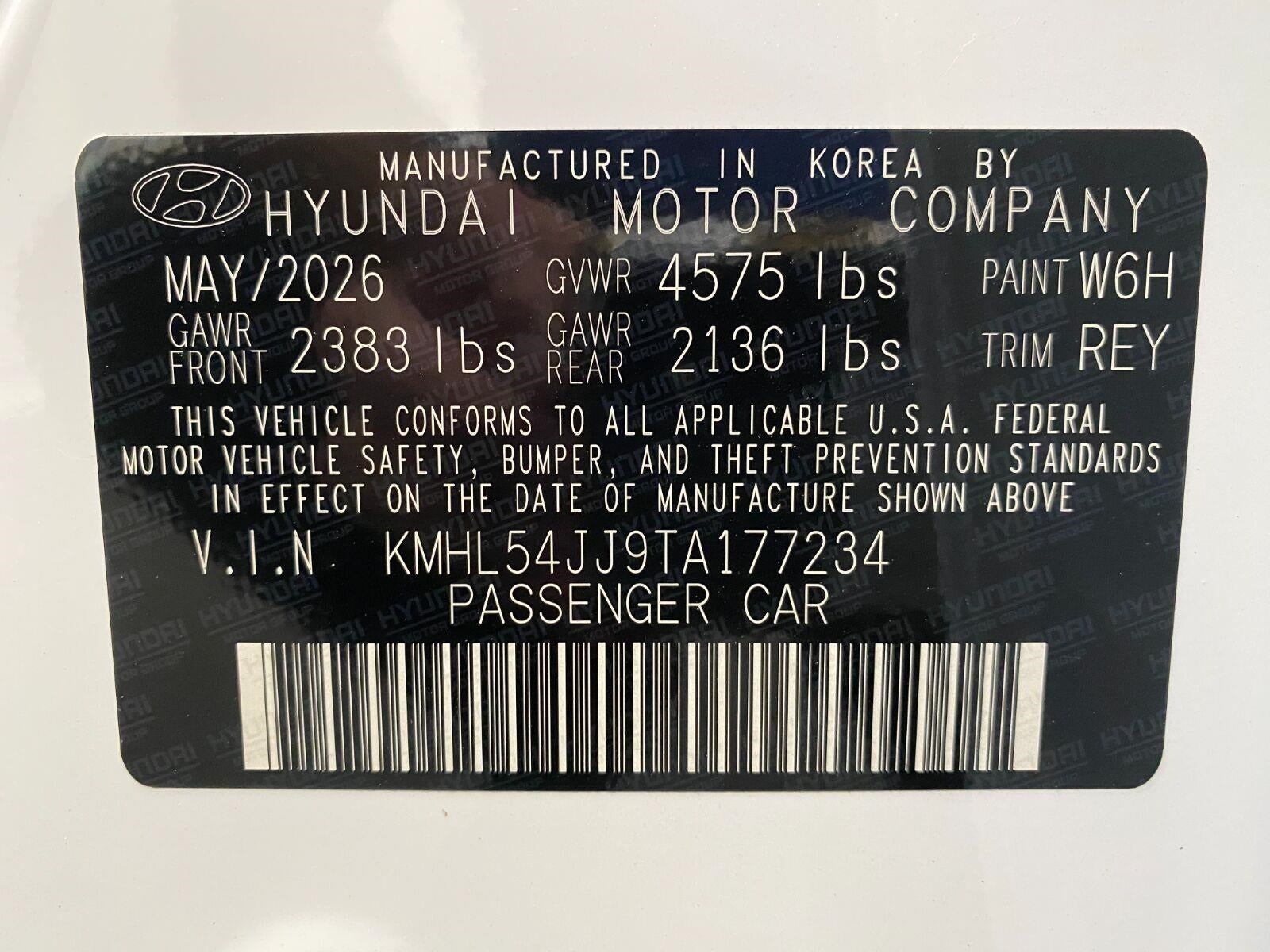 2026 Hyundai SONATA HYBRID Limited