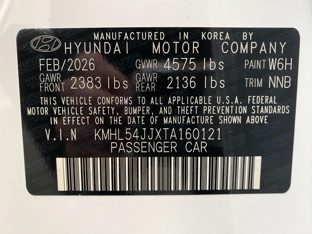 2026 Hyundai SONATA HYBRID Limited