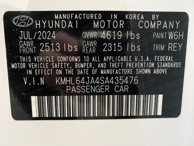 2025 Hyundai SONATA SEL AWD