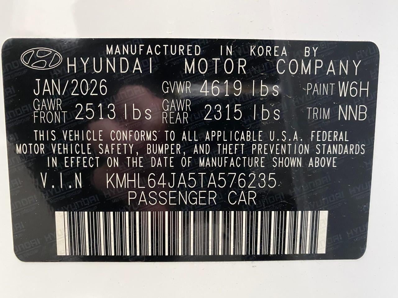 2026 Hyundai SONATA SEL Sport