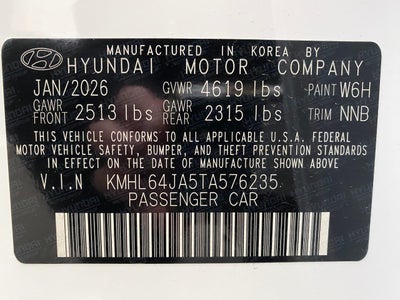 2026 Hyundai SONATA SEL Sport