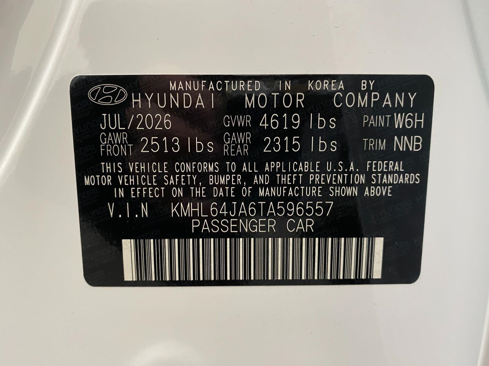 2026 Hyundai SONATA SEL Sport