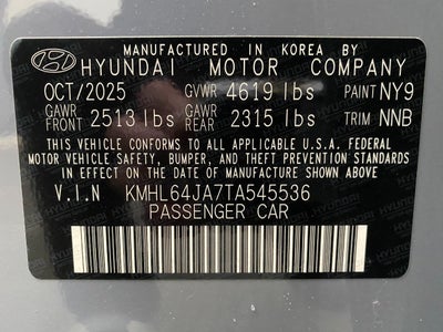 2026 Hyundai SONATA SEL Sport