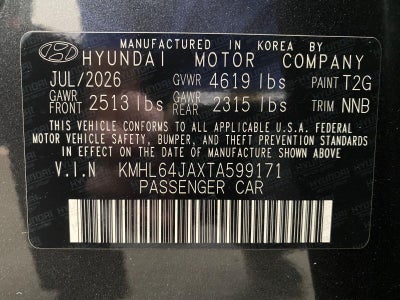 2026 Hyundai SONATA SEL Sport