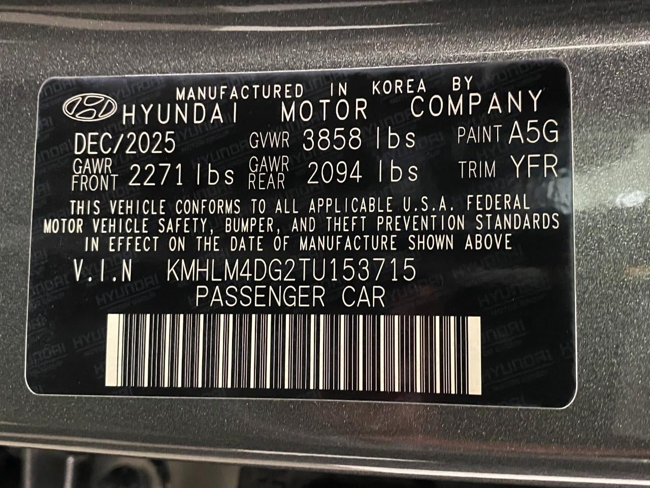 2026 Hyundai ELANTRA SEL Sport