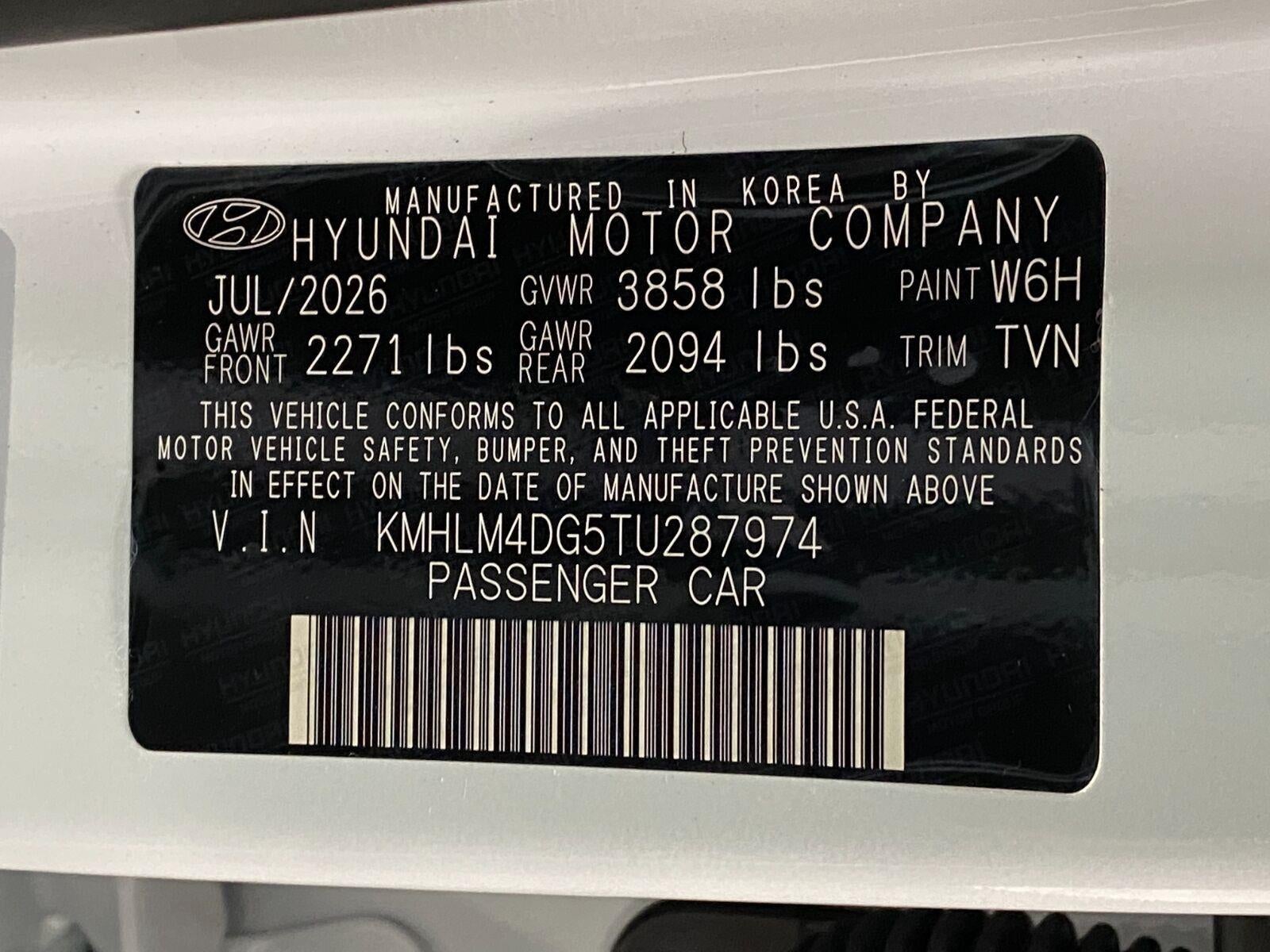 2026 Hyundai ELANTRA SEL Sport Plus