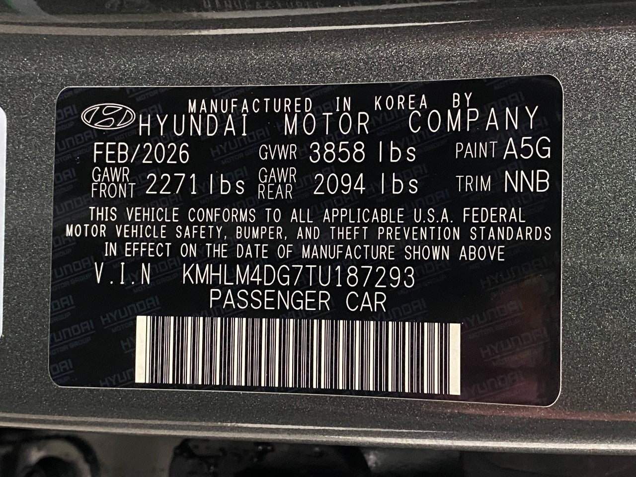 2026 Hyundai ELANTRA SEL Sport