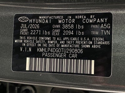 2026 Hyundai ELANTRA SEL Sport Plus Sedan
