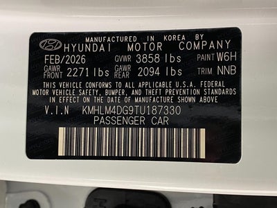 2026 Hyundai ELANTRA SEL Sport