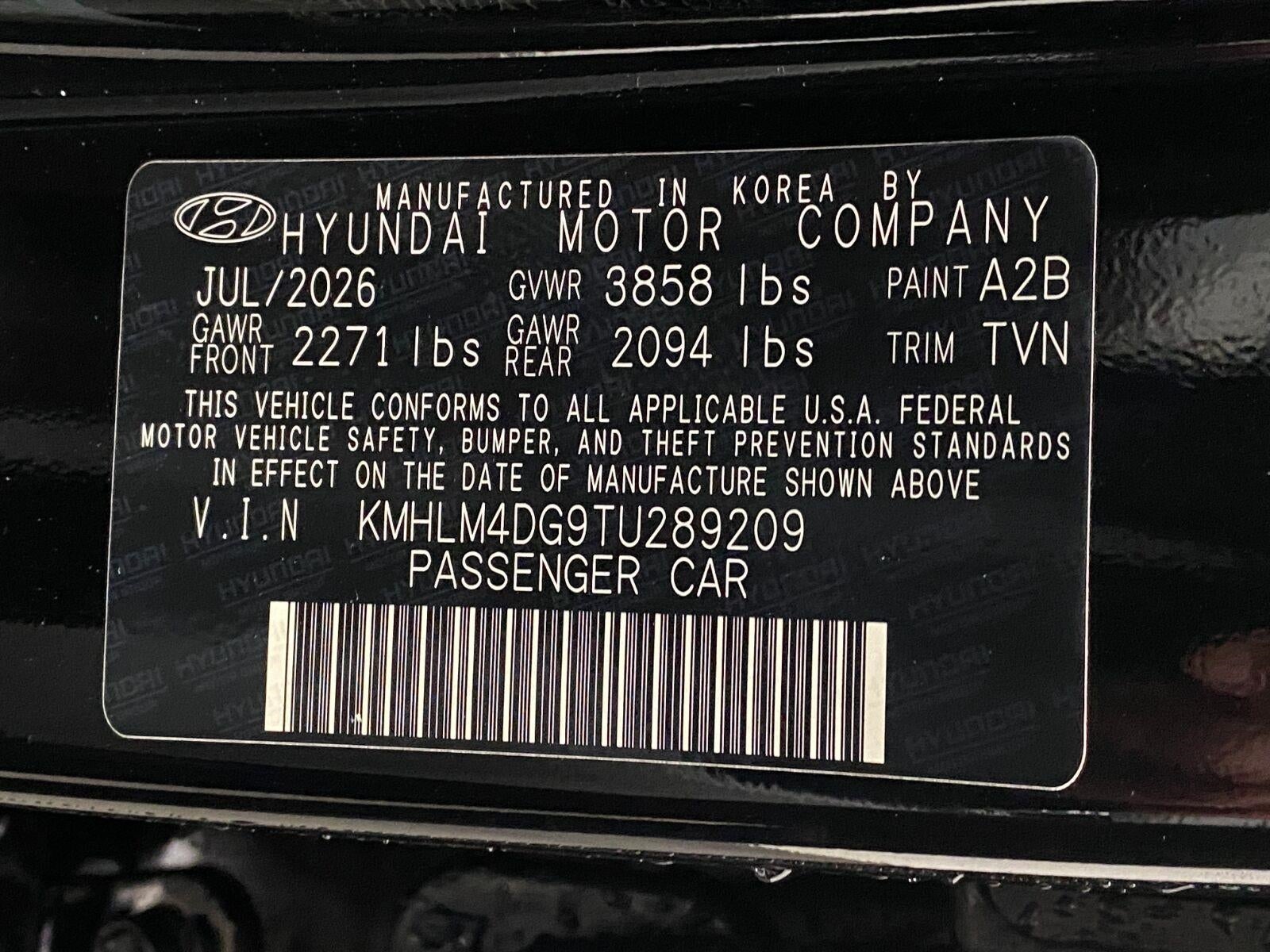 2026 Hyundai ELANTRA SEL Sport Plus