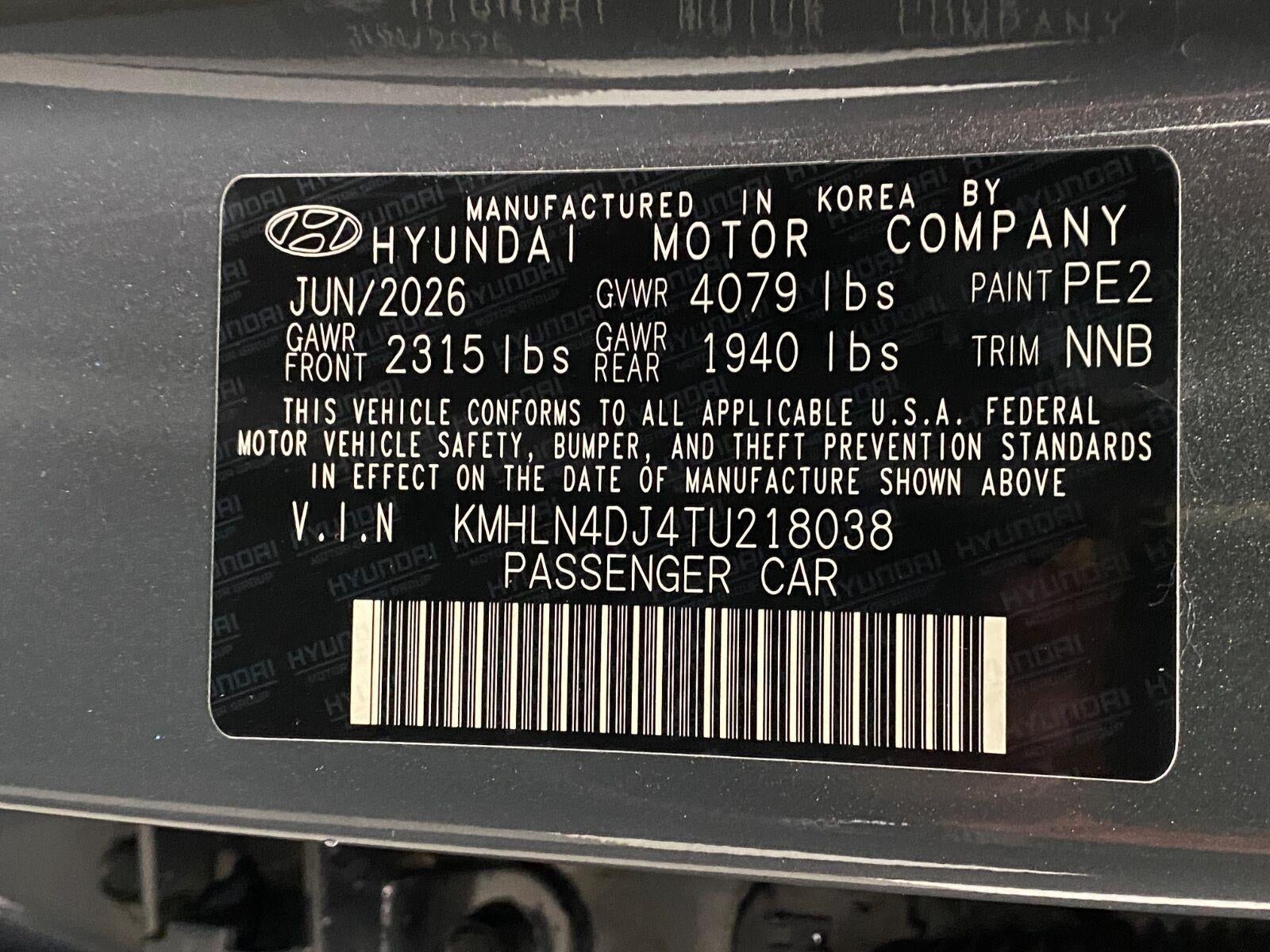 2026 Hyundai ELANTRA HYBRID Limited