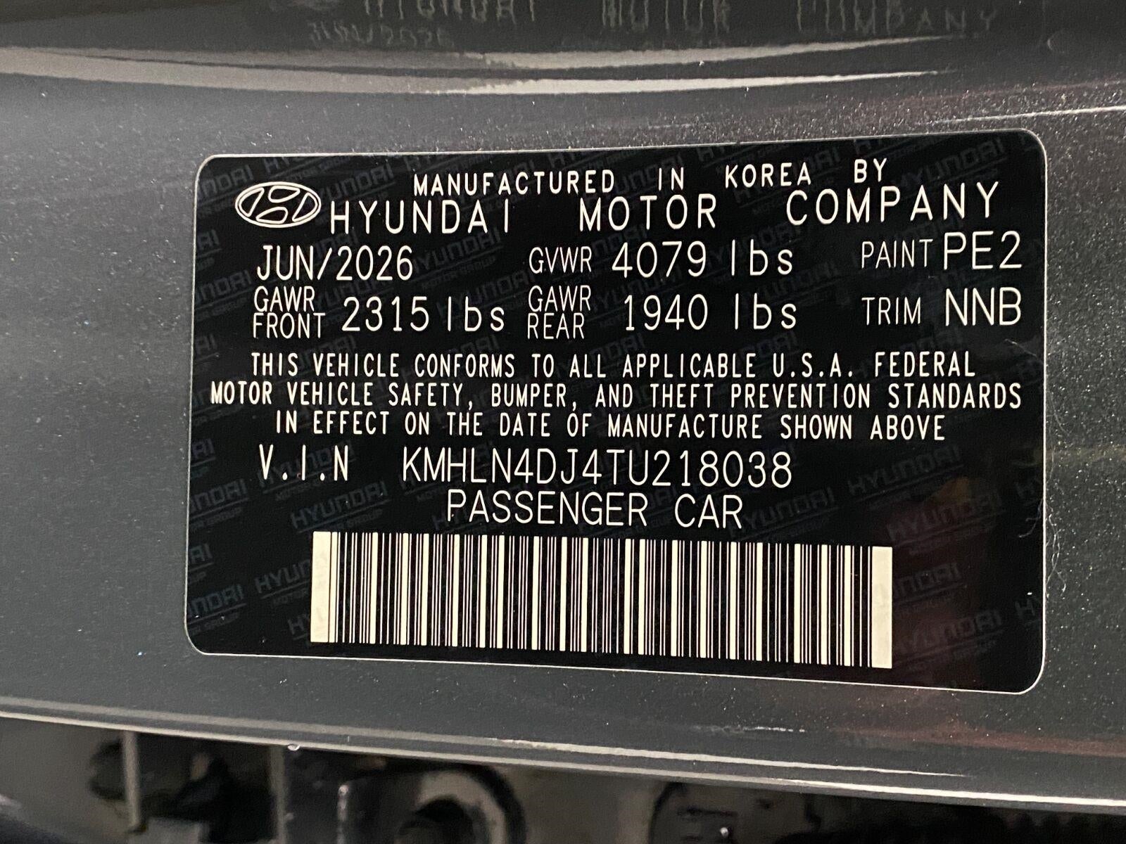 2026 Hyundai ELANTRA HYBRID Limited