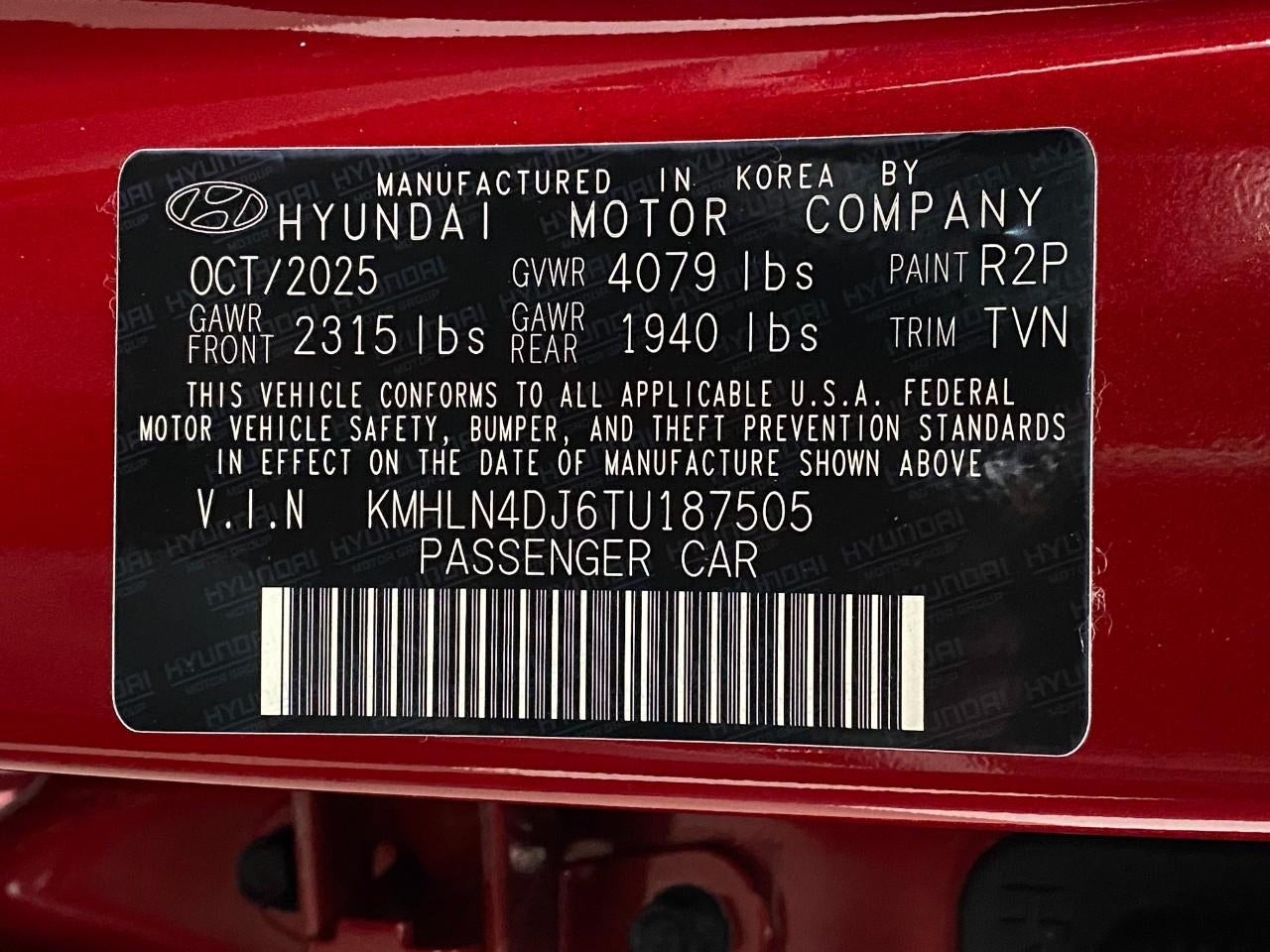 2026 Hyundai ELANTRA HYBRID Limited