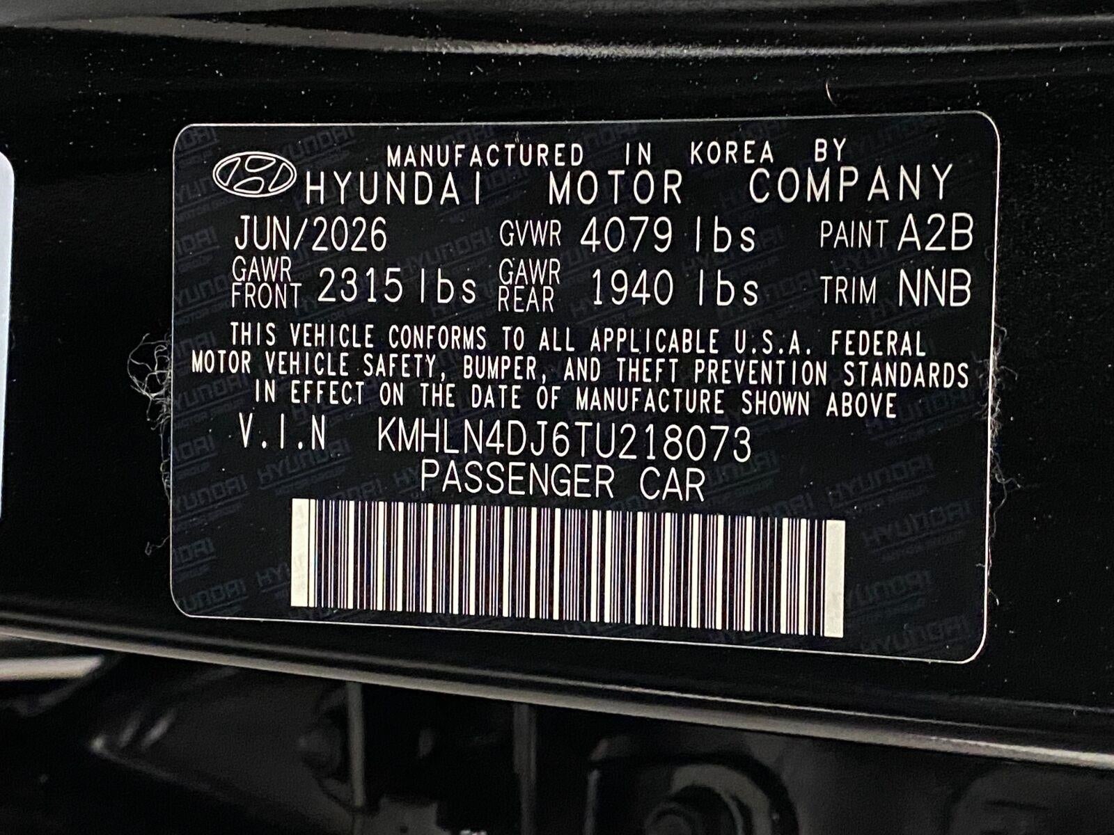 2026 Hyundai ELANTRA HYBRID Limited