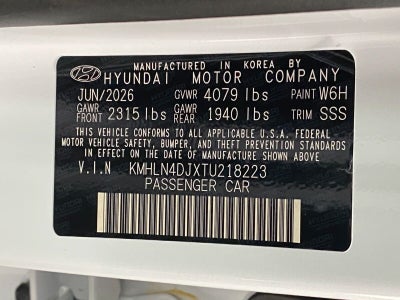 2026 Hyundai ELANTRA HYBRID Limited