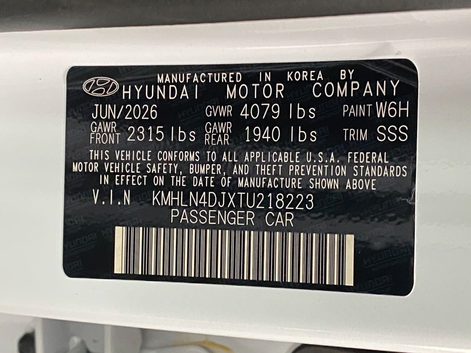 2026 Hyundai ELANTRA HYBRID Limited