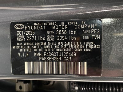 2026 Hyundai ELANTRA Limited