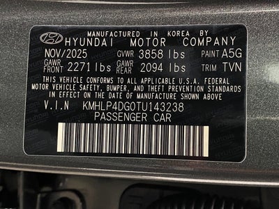 2026 Hyundai ELANTRA Limited