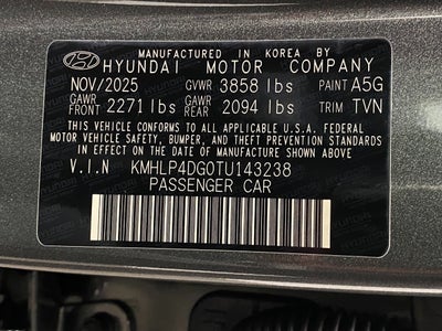 2026 Hyundai ELANTRA Limited