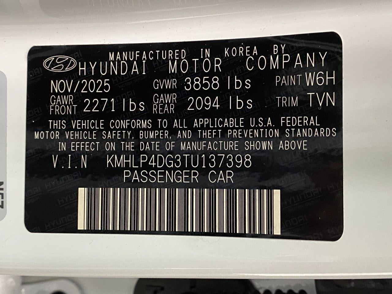 2026 Hyundai ELANTRA Limited
