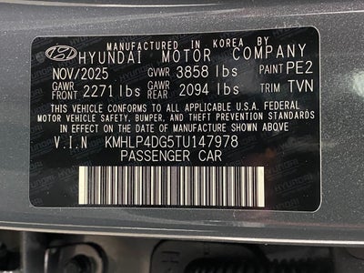 2026 Hyundai ELANTRA Limited