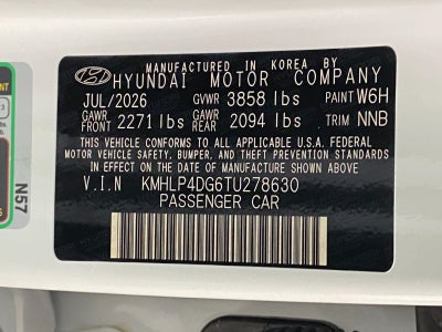 2026 Hyundai ELANTRA Limited