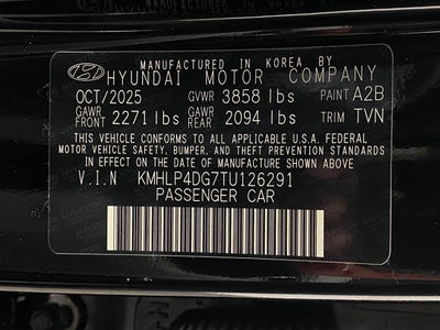 2026 Hyundai ELANTRA Limited