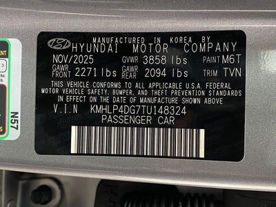 2026 Hyundai ELANTRA Limited