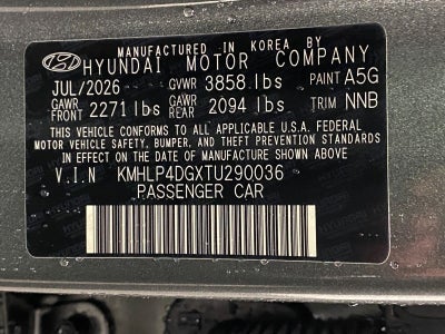 2026 Hyundai ELANTRA Limited
