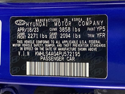 2023 Hyundai ELANTRA SEL IVT