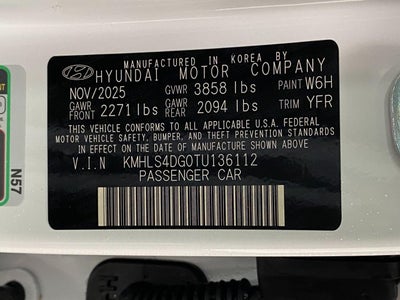 2026 Hyundai ELANTRA SEL Sport Premium