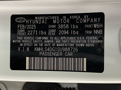 2025 Hyundai ELANTRA SEL Convenience IVT