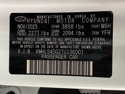 2026 Hyundai ELANTRA SEL Sport Premium