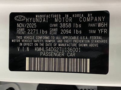 2026 Hyundai ELANTRA SEL Sport Premium