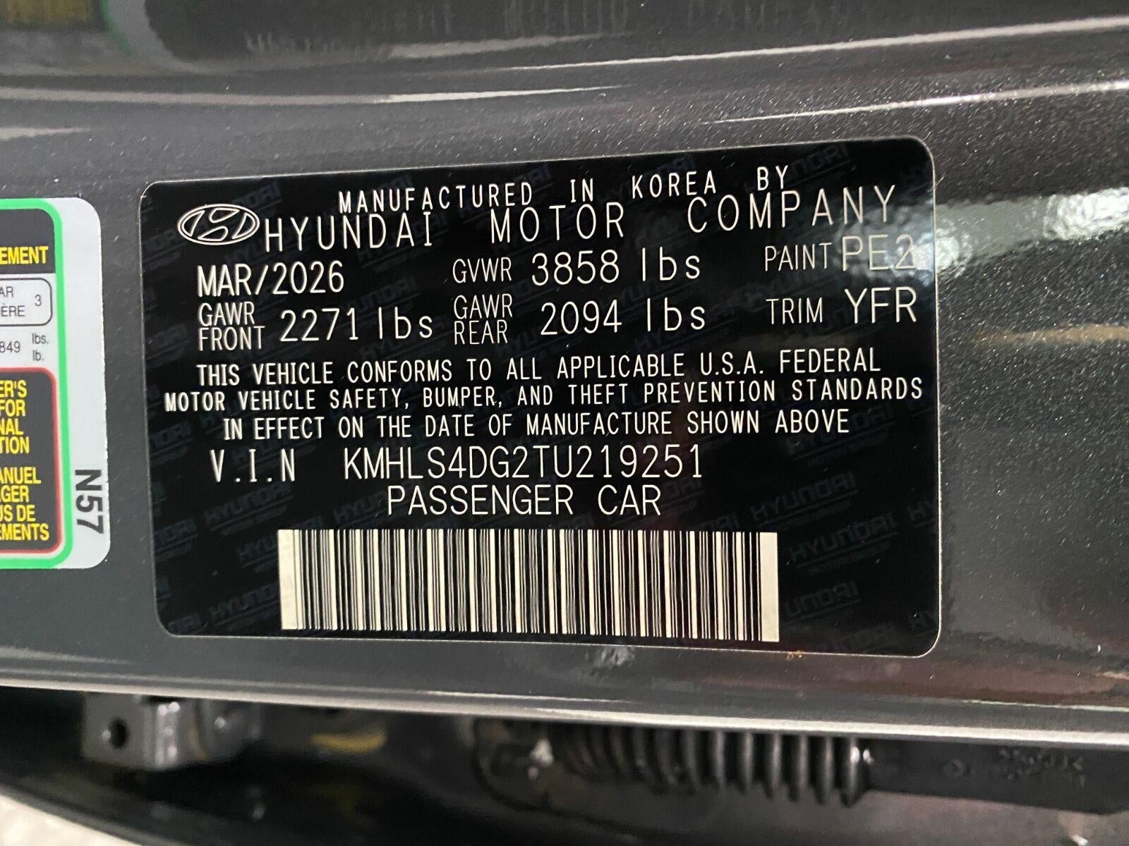 2026 Hyundai ELANTRA SEL Sport