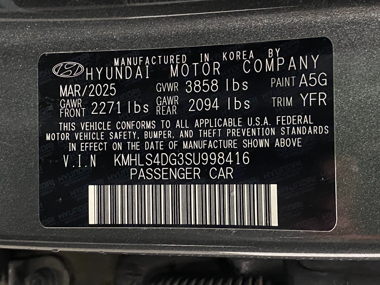 2025 Hyundai ELANTRA SEL Convenience IVT
