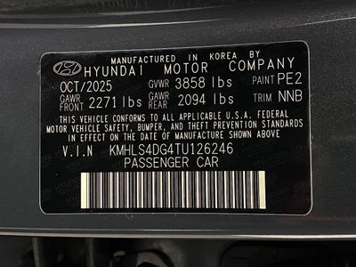 2026 Hyundai ELANTRA SEL Sport Premium