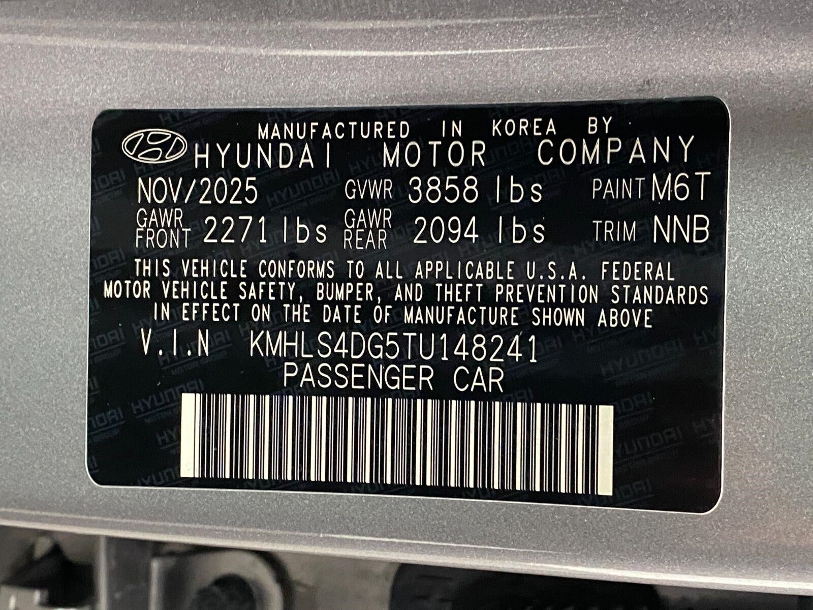 2026 Hyundai ELANTRA SEL Sport Premium Sedan