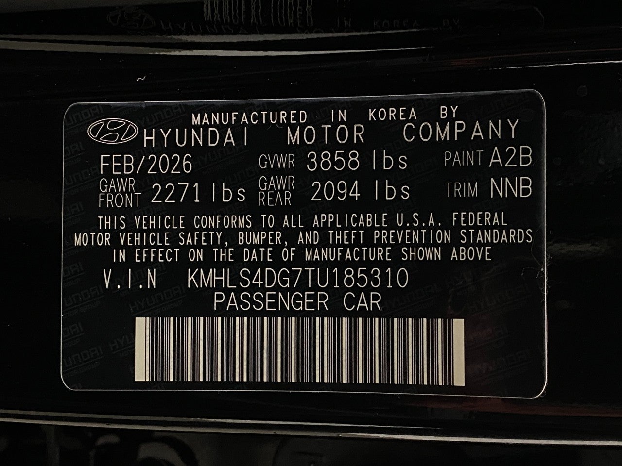 2026 Hyundai ELANTRA SEL Sport Premium