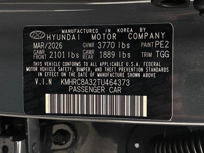 2026 Hyundai VENUE SEL
