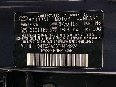 2026 Hyundai VENUE SEL W/Two-Tone Roof