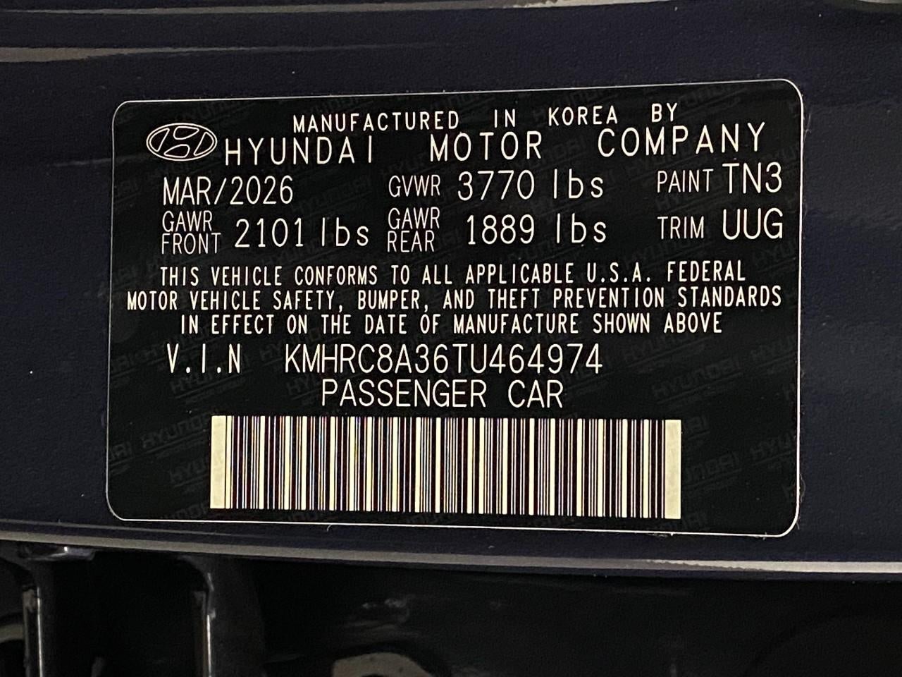 2026 Hyundai VENUE SEL W/Two-Tone Roof