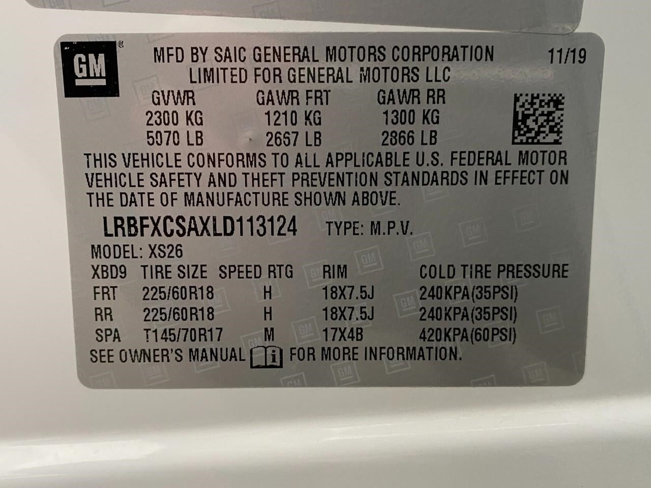 2020 Buick Envision FWD 4dr Essence